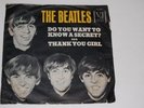 THE BEATLES, SECRET & THANK YOU GIRL  VJ-587  PS & VG++