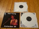 Neil  Young  Amsterdam '89 WHITE DOUBLE LP RAR