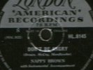 Nappy Brown  78rpm 