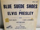 ELVIS PRESLEY blue suede shoes EPA 747 promo EP + PS