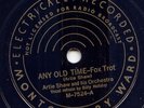 BILLY HOLIDAY -ANY OLD TIME -78 RPM MONTGOMERY WARD NM