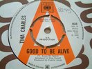 TINA CHARLES(elton john)good to be alive UK CBS DEMO 45