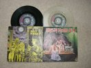 IRON MAIDEN 2 SINGLES,WOMEN IN UNIFORM,TWILIGHT ZONE.