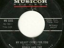 Porgy & Monarchs-My Heart Cries For You - Northern Soul