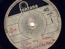 JIMMY CAMPBELL FONTANA 45 RPM ACETATE-IN MY ROOM