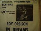 Roy Orbison, 331/3 7 inch Compact, In Dreams and Pic Sl