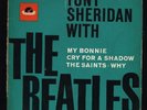 TONY SHERIDAN With The BEATLES RARE Polydor EP