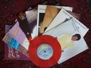 Michael Jackson : UK 9 x red vinyl 7
