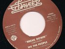 We The People Way To LA Break Down Davel 45 Record