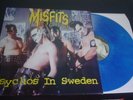 MISFITS - Psychos in Sweden LP  BLUE VINYL