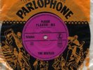 BEATLES all 3 AUSSIE purple Parlophone 45 s 1963 pink