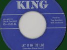 TINY BRADSHAW Lay It on the Line 45rpm King 1952 jump