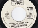 LORRAINE JOHNSON More I Get MODERN northern soul LISTEN