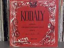 STARKER Kodaly Sonata op 8 Period splp 510