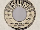 rockabilly ROY ORBISON Sweet & Easy/Devil Doll SUN HEAR