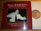 Ludwig HOELSCHER Hindemith Cello & Piano LP MPS