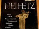 HEIFETZ Bach Sonatas Partitas VIOLIN RCA 3LP Box