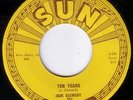 RARE 50s C&W ROCKABILLY 45 JACK CLEMENT 10 YRS SUN VG++