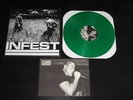 INFEST SLAVE GREEN VINYL LP RARE SPAZZ NO COMMENT MITB