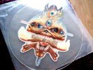 UNPLAYED IRON MAIDEN UNCUT SHAPED PICDISC CLAIRVOYANT