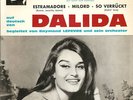 TRES RARE, DALIDA CHANTE EN ALLEMAND 45T EP FRANCAIS