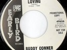 rare Soul 45 BUDDY CONNER half-way loving EARLY BIRD