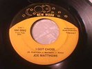 JOE MATTHEWS Rare Detroit Northern Soul Xover 45 Hear