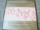 9th Symphony of Beethoven.Munch  2 LP  Box Set