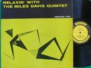 MILES DAVIS Relaxin PAUL CHAMBERS PRESTIGE MONO LP NY