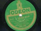 MISTINGUETT LE TAMBOUR MAJOR 78 Tours ODEON
