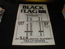 OR BLACK FLAG SHOW FLYER PETTIBON DOA DESCENDENTS LP 7
