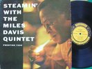 MILES DAVIS Steamin With PRESTIGE MONO ORIG LP VG++