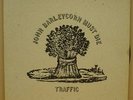TRAFFIC -  JOHN BARLEYCORN OG UK  1970  PINK ISLAND  LP