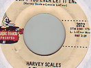 rare soul 45 HARVEY SCALES don't you ever let it end