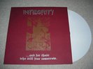 INTEGRITY Those Who Still Fear Tomorrow LP white vinyl