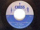 RARE BLUES 45 1560 SILVER TOP EARLY CHESS MUDDY WATERS