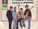 BEATLES-7-I feel fine/She´s a woman im BARHOCKERCOVER