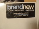 Brand New 'Your Favorite Weapon' RARE Vinyl