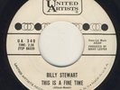 BILLY STEWART This Is A Fine Time. 1961 TEEN