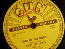 jerry lee lewis sun 259 sample 78 rpm Shellac record VG