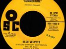 Rare Modern Soul 45 BLUE VELVETS Summertime Listen