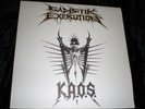 SADISTIK EXEKUTION Vinyl K.A.O.S. Black Metal LP Rare