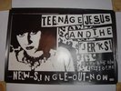 TEENAGE JESUS & JERKS promo poster '78 NO WAVE PUNK