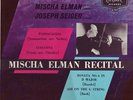 Mischa Elman - HANDEL/BACH/VITALI - London LL 1631