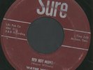 rare Rockabilly 45 WAYNE WILLIAMS red hot mama Hear