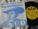 HANK WILLIAMS UK MGM EP 45 SONGS FOR A BROKEN HEART EX