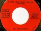 rare Soul 45 TSU TORONADOS please heart don't break