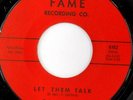 rare Soul 45 DAN PENN let them talk FAME Listen