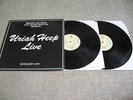 URIAH HEEP.Live. Orig 1972 UK 'Bronze' 2x Lp & Booklet