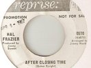 HAL FRAZIER AFTER CLOSING TIME PROMO NORTHERN SOUL hear